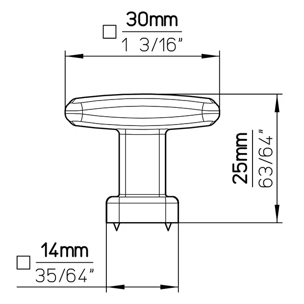 Buton mobila SIRO, #2639-30ZN78 - imagine 6