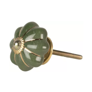 Buton pentru mobilier ceramic, Clayre&Eef, #64504