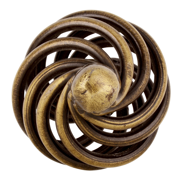 Buton mobila Spirall, Siro, #1303 ZN10 - imagine 3