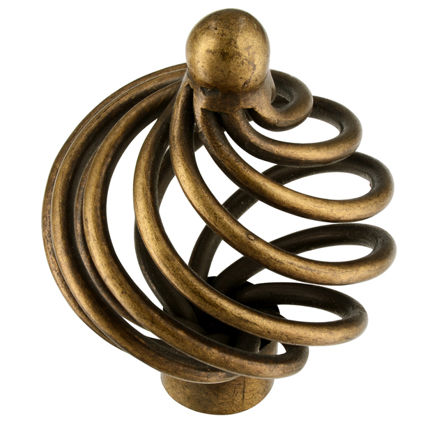 Buton mobila Spirall, Siro, #1303 ZN10 - imagine 4