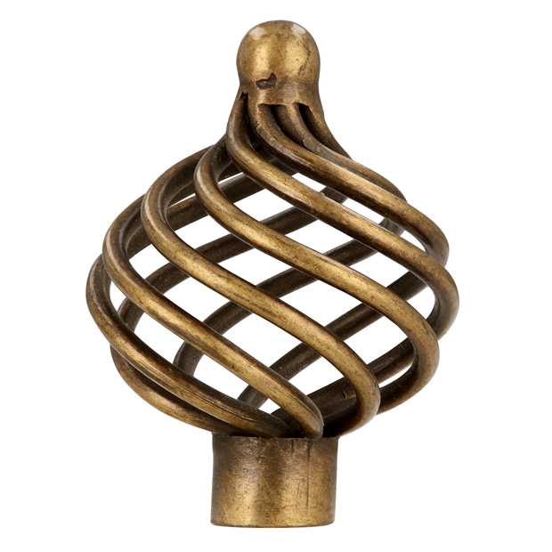 Buton mobila Spirall, Siro, #1303 ZN10 - imagine 6