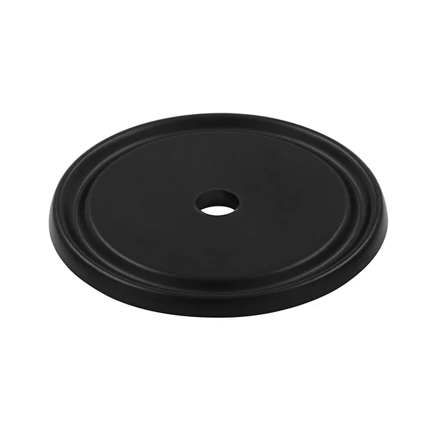 Placuta decorativa buton Siro, negru mat, #2667-35PB12