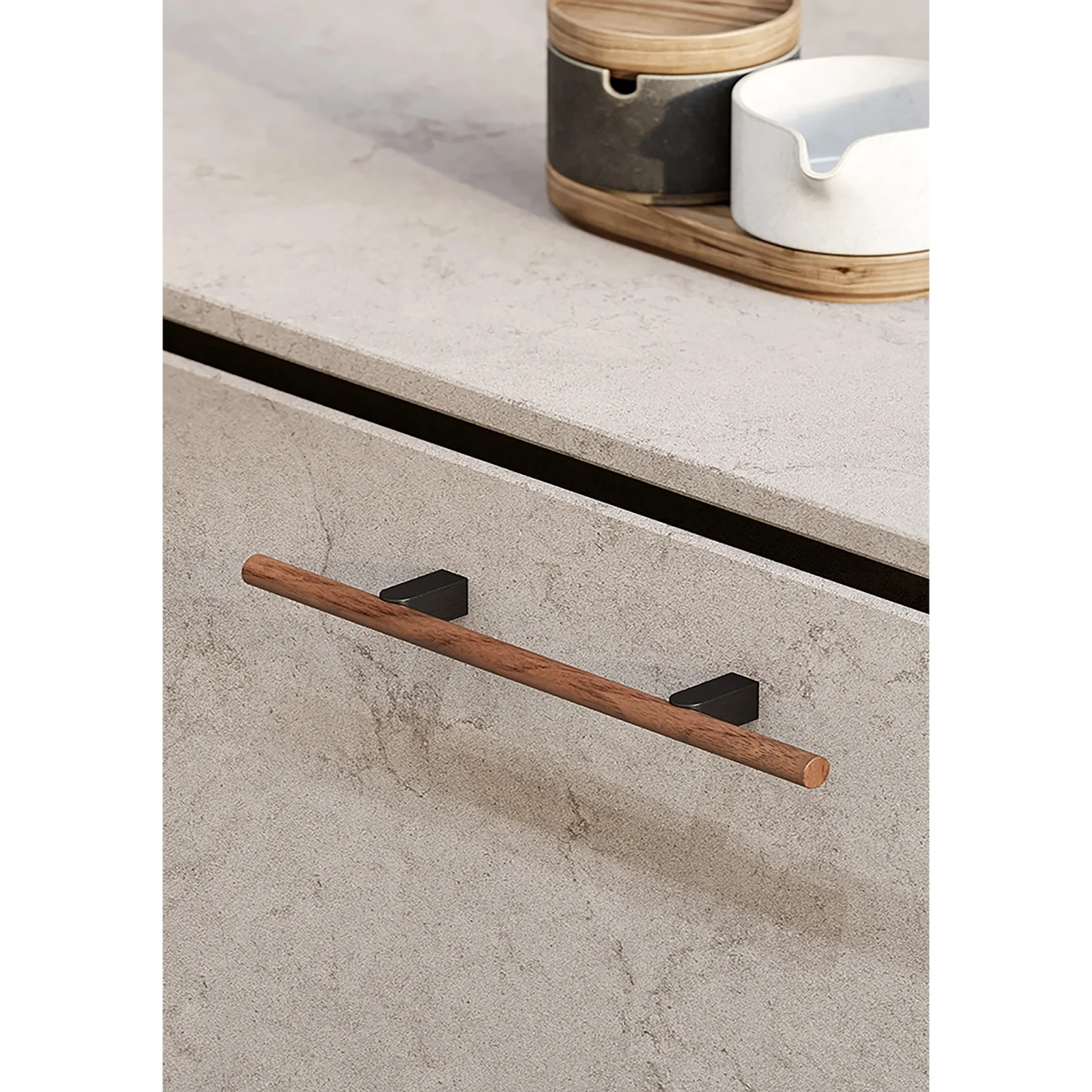 Maner pentru mobila Kumo Wood, L:248 mm, Viefe, #0733128N3317 - imagine 3