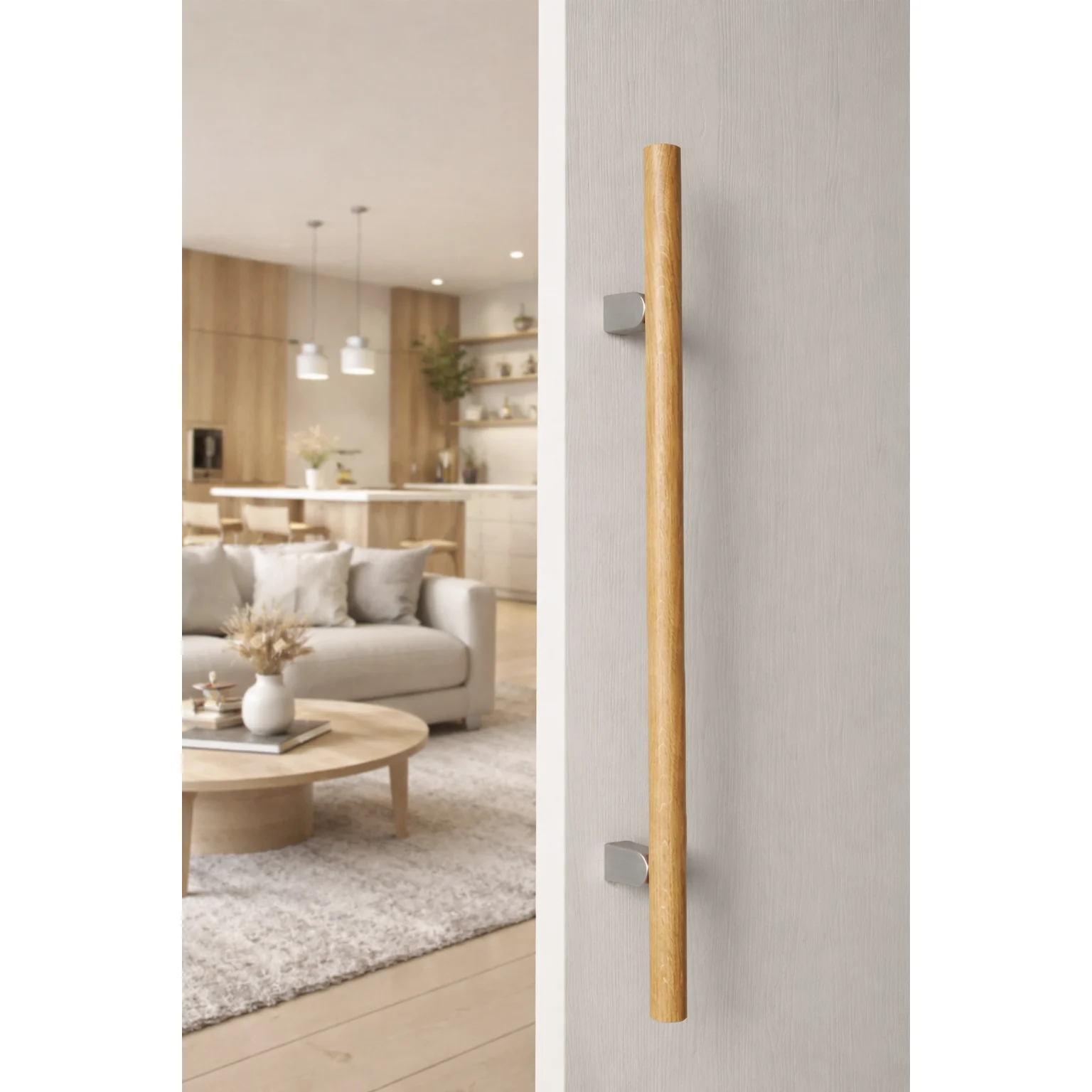 Maner spatial single Kumo Wood Big, L:1010 mm, #0728640N2416 - imagine 4