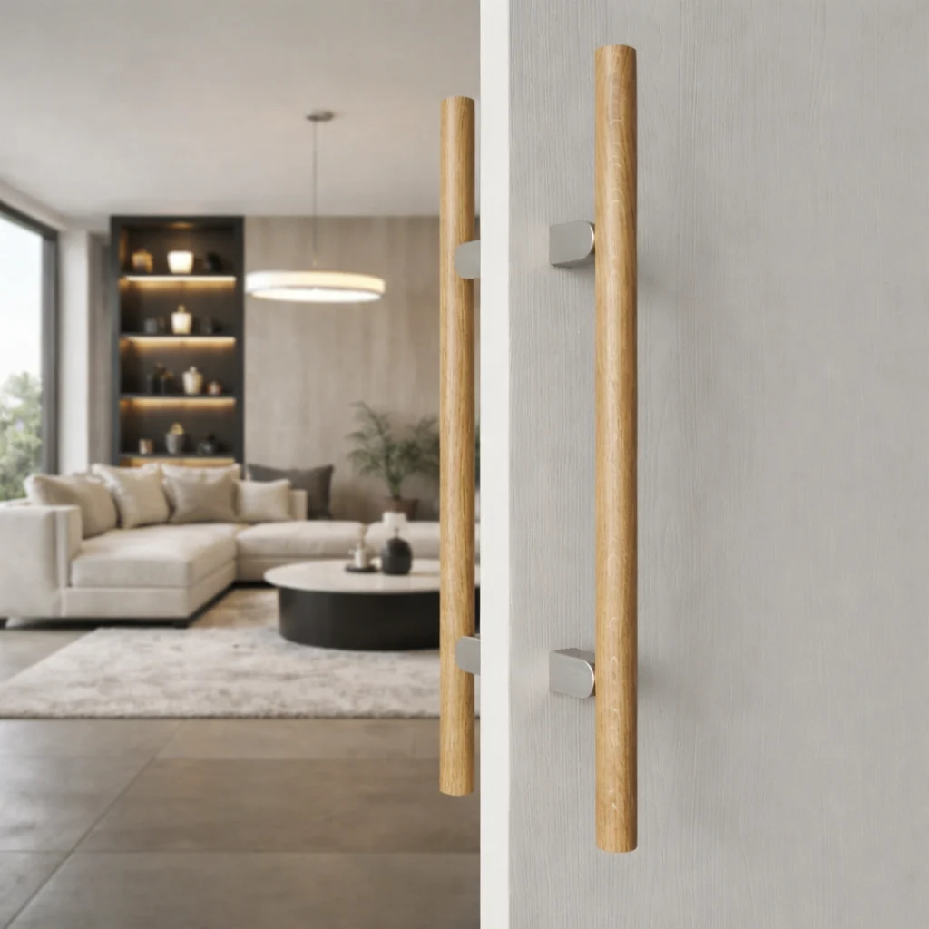 Set manere spatiale double Kumo Wood Big One, L:878 mm, # 0732448N2416 - imagine 4
